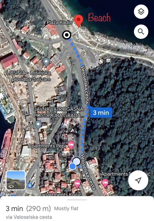 Easy Lägenhet Mali Lošinj Exteriör bild